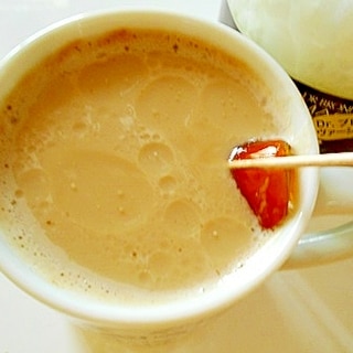 カラメル味　❤　ココナッツオイル入りミルクコーヒー